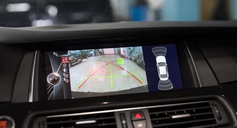 Установка парктроников и камер