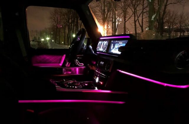 Установка подсветки салона в авто