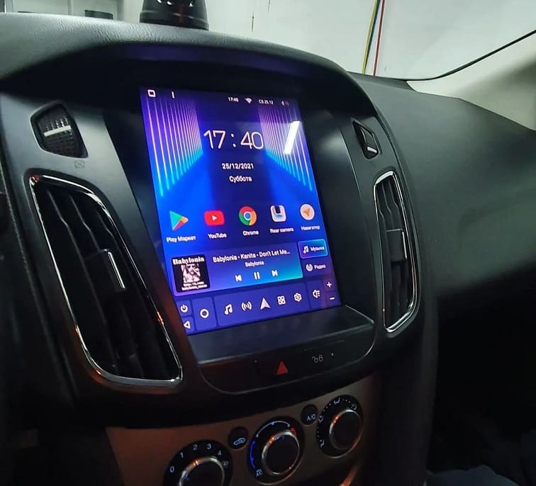 установка магнитолы Teyes для Ford Focus 3