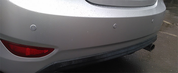 установка парктроників на авто