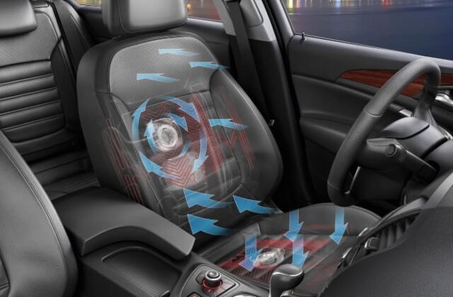 Установка вентиляции сидений