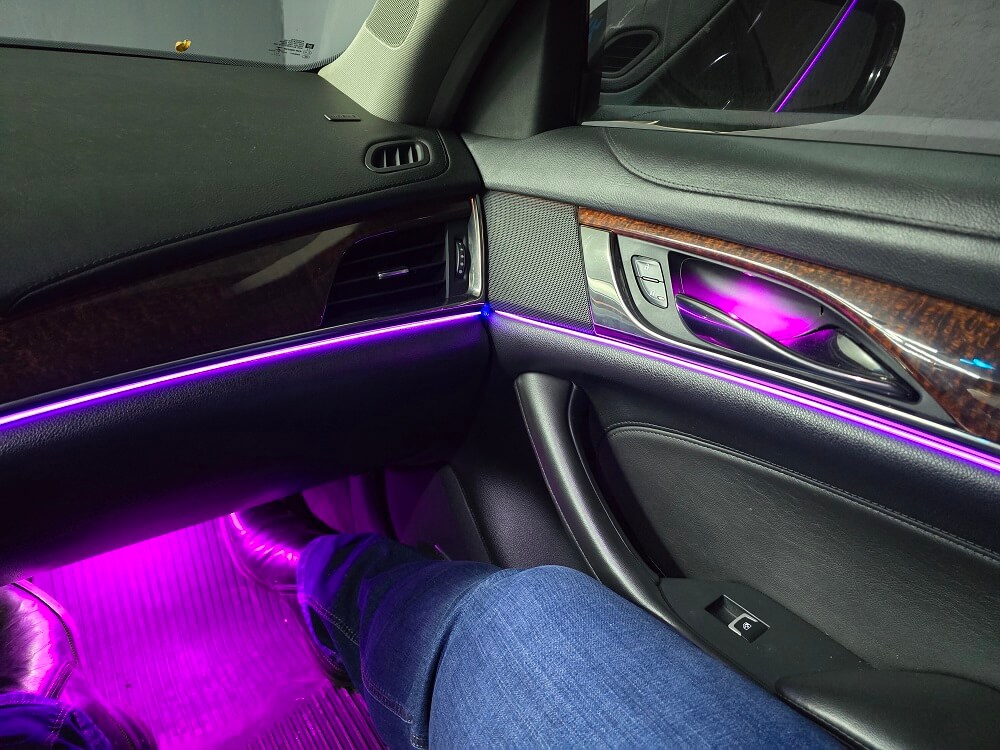 LED подсветка в салон