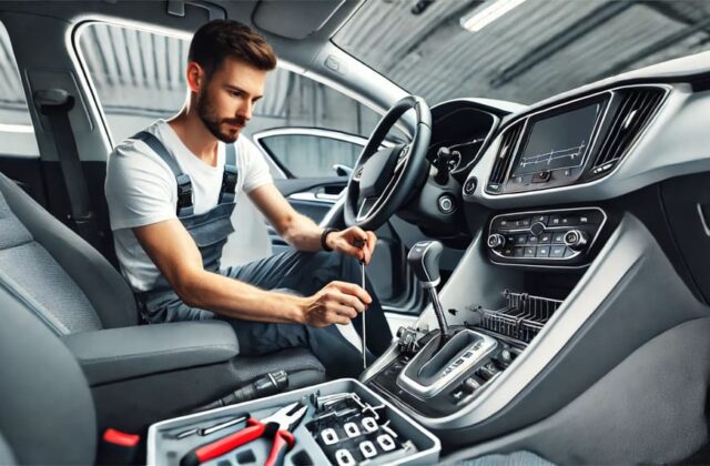 Установка блокировки педали газа