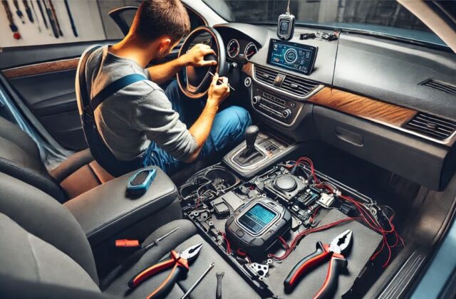 Установка трекеров на авто