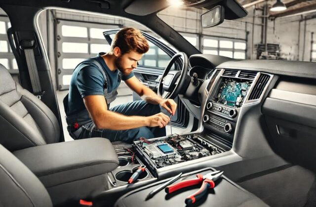 Установка секретной кнопки на авто