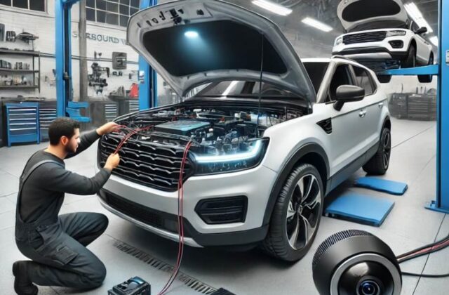 Установка системы кругового обзора