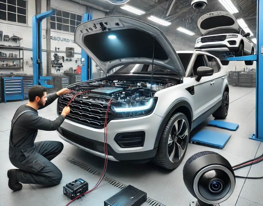 Установка системы кругового обзора